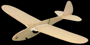 Plain Jane Folding Wing Balsa Glider